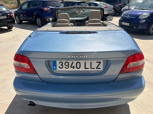 VOLVO C70 CONVERTIBLE 2.0 T AUTO LPG SPANISH RHD IN SPAIN 131000 MILES 2005